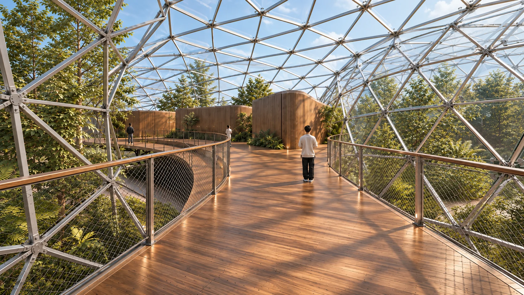 Elevated walkway