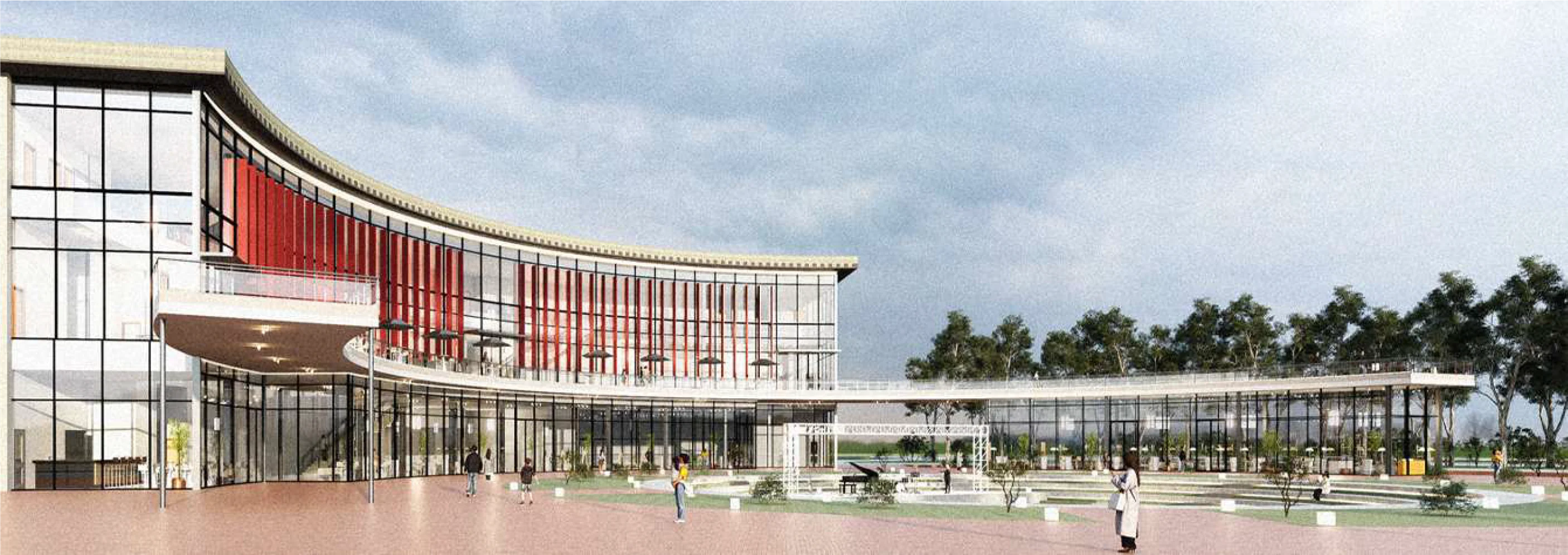 Pullen Park performing arts center exterior