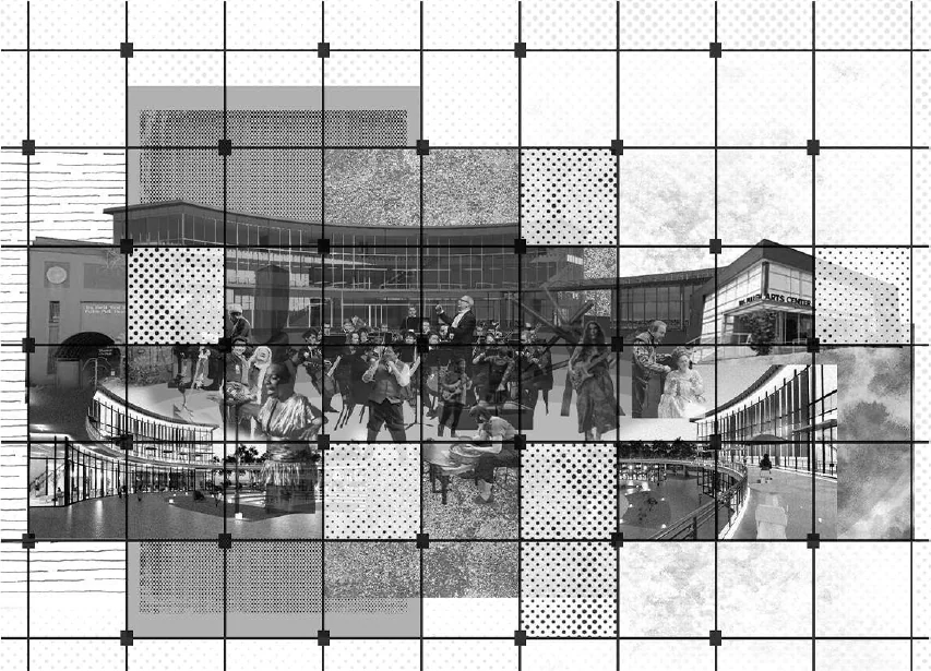 Identity and connection collage